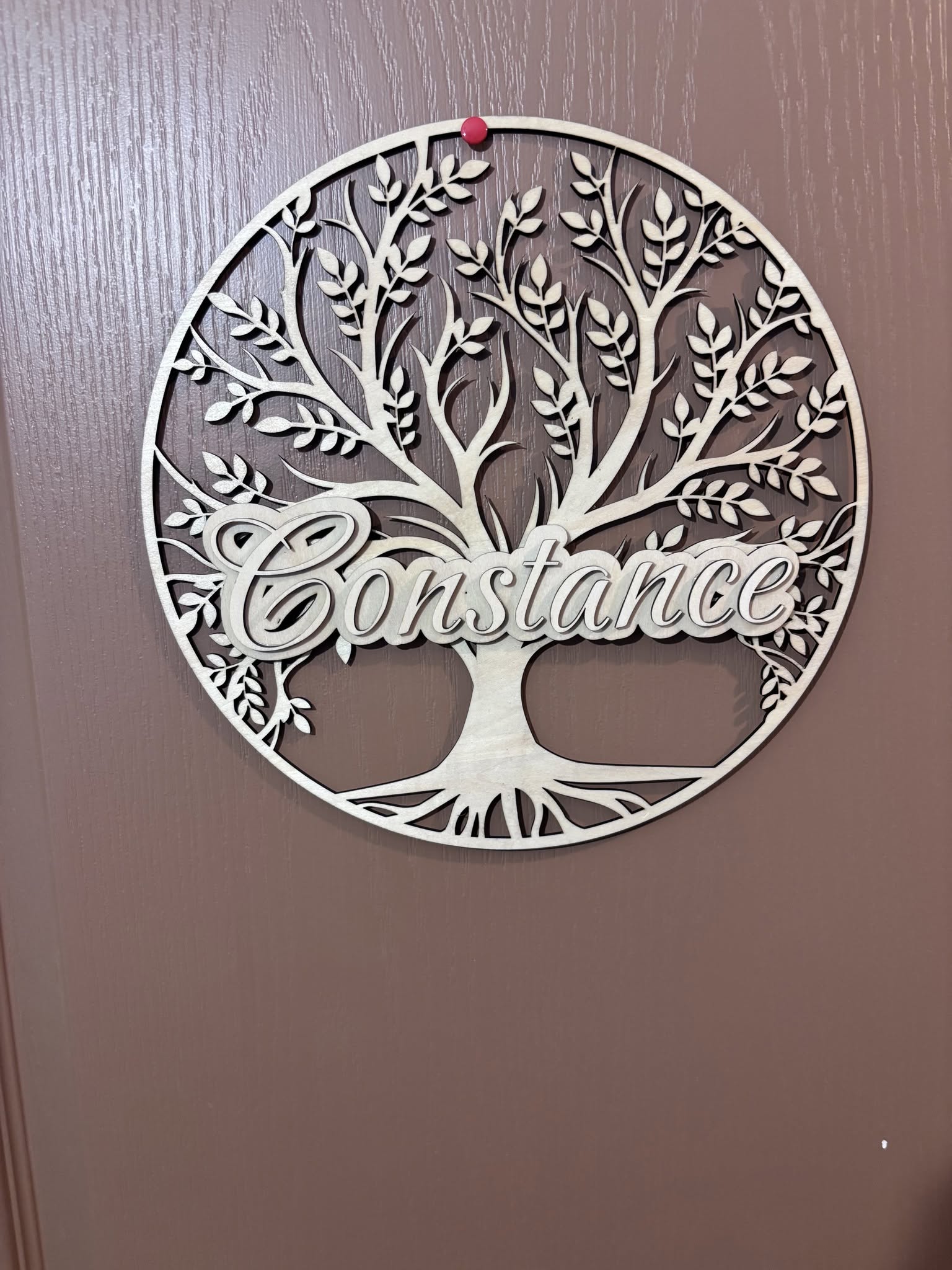 Arbre en bois personnalisé