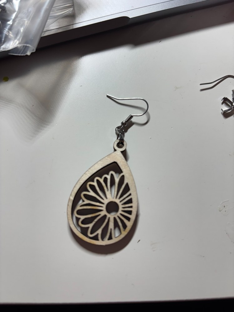 Boucles d’oreilles ajourées